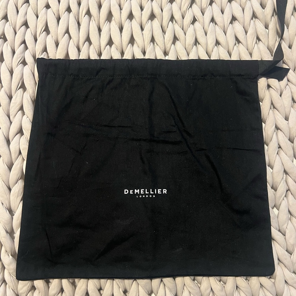 Demellier Black Purse Dust Bag